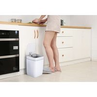 オーロラ センサー付き自動開閉ゴミ箱 PDB008 1台 8L センサーふた付 くず入れ 幅210×奥行210×高さ310mm