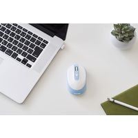 アイリスオーヤマ ワイヤレスマウス　IM-R02-A　ブルー　1個（直送品）