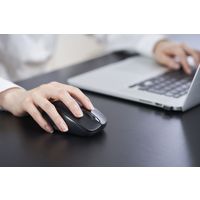 アイリスオーヤマ ワイヤレスマウス　IM-R03-B　ブラック　1個（直送品）