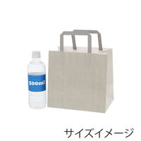 シモジマ 手提げ紙袋　フラットチャームバッグ　平手 220ー1 エコアッシュ 003277322 1袋（50枚入）