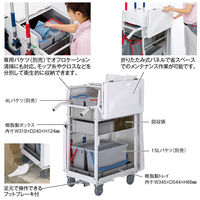 テラモト エアロカートα DS2272000 1台（直送品）