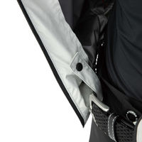 コーコス信岡 ボルトクール 半袖ブルゾン(ペルチェ ネックホルダー付) XXL ブラック D-330 1着（直送品）