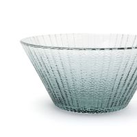 ラインガラスボウル(L) ブルー 1セット（1個×2） LAKOLE/ラコレ