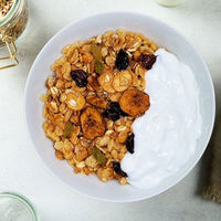 Feel&Green 玄米と五穀のグラノーラ さくさく食感 160g 1袋 日本食品製造