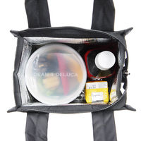 DEAN & DELUCA　クーラーバッグ 保冷バッグ グレー S 1個