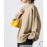 フェリック レギュラーウェイトビッグシルエットスウェットシャツ-HGY-ヘザ-グレ SB2280-5-M 1枚（直送品）