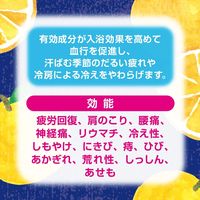 いい湯旅立ち ボトル 納涼にごり湯 八朔の香り 温泉成分配合 にごり湯タイプ 500g 1個 医薬部外品 白元アース