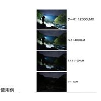 WUBEN 超強力LEDライト A9 1個 64-8886-95（直送品）