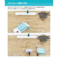 re:colors 3way Power Bank With LED Light ブルーベリー CP-RC3PB1/A 1個（直送品）