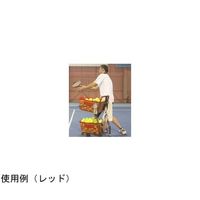 大和産業 ボールカート イエロー グレー D630×W553×H951mm MDX8-YE 1台 65-5647-11（直送品）