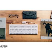 GETT 洗えるシリコンキーボード IP68保護 有線USBケーブル キー数110 KSI-U10200 1個 67-5721-42（直送品）