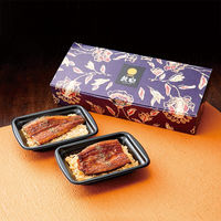 鰻楽 【お中元】鰻楽 国産うなぎ蒲焼重 QU190-2 1箱（直送品）