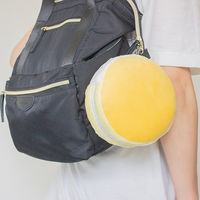 パラデック Mousse マカロン型アイマスクピロー　枕　アイマスク　MSEー150 YE MSEー150YE 1ヶ