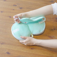 パラデック Mousse マカロン型アイマスクピロー　枕　アイマスク　MSEー150 BL MSEー150BL 1ヶ