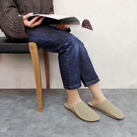 パラデック Cotka スエードスリッパ 室内履き ルームシューズ  CTKー2 TP トープ Mサイズ 1足