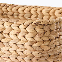 無印良品 ウォーターヒヤシンス 長方形 バスケット 小 約幅３４×奥行２３×高さ１２ｃｍ 良品計画