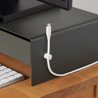 無印良品 マグネットケーブルホルダー ３個入り ホワイトグレー 良品計画