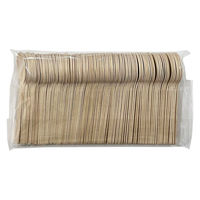 今村紙工 木製デザートスプーン 100mm 1箱（10000本：100本入×100袋）