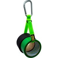 RIP-TIE(リップタイ) キャリングテープホルダー固定タイプ白 CT-B-W 1袋(1本)