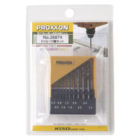 キソパワーツール ドリル10種セットホルダー付 No.26874 1個（直送品）