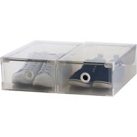 ベストコ ゼーエン シューズボックス ドロワー ユニセックス ND-9186 幅200×奥行330×高さ116mm クリア 1個（直送品）