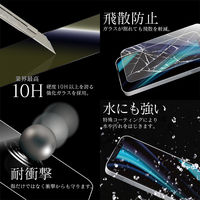 MSソリューションズ iPhone 12/12 Pro ガラスフィルム ブルーライトカット LP-IM20FGB 1個