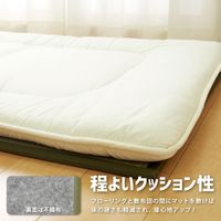萩原 折り畳める 畳マットレス 鞍馬 ダブルサイズ 1400×2000mm 159059210 1枚（直送品）