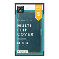 PGA マルチフリップカバー ブルー PG-MFP21BL 1個（直送品）