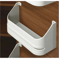 【軒先渡し】フナモコ キッチンストッカー 幅605×奥行445×高さ1800mm エリーゼアッシュ SSA-607 1台（直送品）