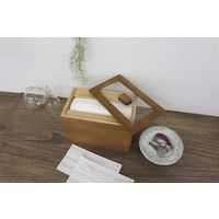 オスマック 天然木桐材の取り出しやすいmask case MS-2012BR 1台（直送品）