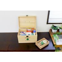 オスマック 天然木救急箱 YKY25 1台