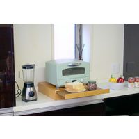 オスマック オスマック 天然木家電下スライドテーブル引き出し付き幅45ライトブラウン YSHK-45402LB　1台（直送品）