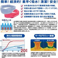 MAGICOOL（マジクール） ネッククーラー　冷感持続20時間　マジクール　kids（子供用）　水玉ブルー MCFT6-DBS 1個（直送品）