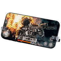 スマホ用 フィンガーレスト ホルダー ゲーミング 小指サポート 2個入 ブラック P-GMFR01BK エレコム 1個（直送品）