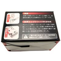 アルファ 玄関の取替用シリンダー FBロック LE/LSP-B 9KH50-05153 1セット（直送品）