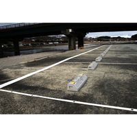 グラス・ファイバー工研 駐車場専用ラインテープ ブーブーライン 50mm 砂利用 BBL5-T1P 1巻（直送品）