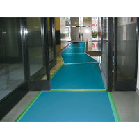 モリマーサム 床・壁養生プレート 赤 2.4×910×910 4989242308142 1セット(100枚)（直送品）