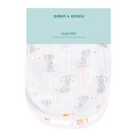 aden + anais　エイデンアンドアネイ スナップビブ サファリベイブス 1セット（3枚入）ダッドウェイ