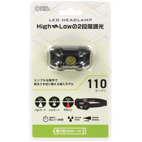 オーム電機 LEDヘッドランプ 110ルーメン 08-1662 1個（直送品）