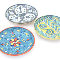 トモ・コーポレーション 豆皿 11.5cm プリヤ ストーンウェア イエロータイル 407138 1個（直送品）