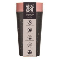 アイティインターナショナル 水筒 約 340ml CircularCup SDGs ピンク 422586 1個（直送品）