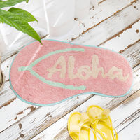 トモ・コーポレーション 玄関マット 29×53cm 室内 サンダル ピンク 428152 1個（直送品）