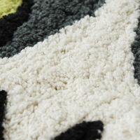 トモ・コーポレーション 玄関マット 42×47cm 室内 ねこ フェイス ハチワレねこ 428155 1個（直送品）