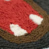 トモ・コーポレーション 玄関マット 45×51cm 室内 動物 ツキノワグマ 432342 1個（直送品）