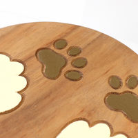 トモ・コーポレーション スツール 座面高25~26cm キャットハンズ 天然木 433203 1個（直送品）