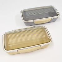 イエロースタジオ お弁当箱 キャルブレドーム1段ランチボックス750ml グレー 439632 1個（直送品）