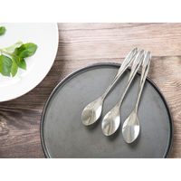 オークス スプーン 17.5cm TSUBAME ミディアムスプーン ステンレス 446089 1個（直送品）