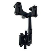 三金商事 スマホスタンド 伸縮 アーム スマホホルダー ルームミラー取付 車内用 468927 1個（直送品）