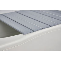 ミエ産業 風呂ふた 折りたたみ 70×90cm 用 M9 Ag抗菌 実寸70×91cm シルバー 470973 1個（直送品）