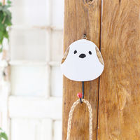 トモ・コーポレーション フック カービングフック シマエナガ 木製 477895 1個（直送品）